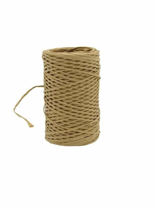 Papieren deco draad Kraftkleur