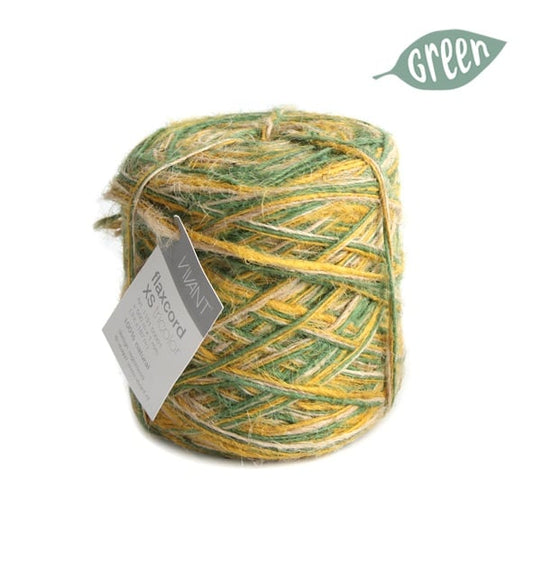 Jute touw tricolor groen voor creatieve projecten en decoratie | jute koord