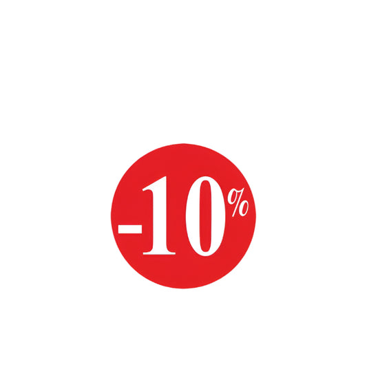 Afprijs Etiket -10% - Kadopapier.net