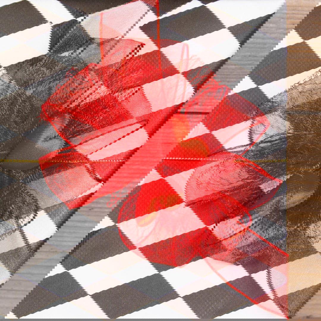 Bijsteker Hartjes Rood - Kadopapier.net