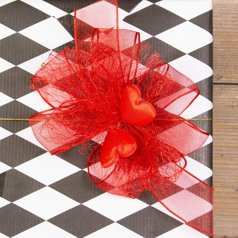 Bijsteker Hartjes Wit - Kadopapier.net Bijsteker Hartjes Wit - Kadopapier.net