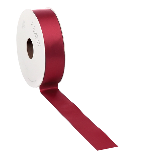 Bordeaux Satijnlint - Luxe Double Face 3mm/6mm/10mm/15mm/25mm/38mm - Kadopapier.net