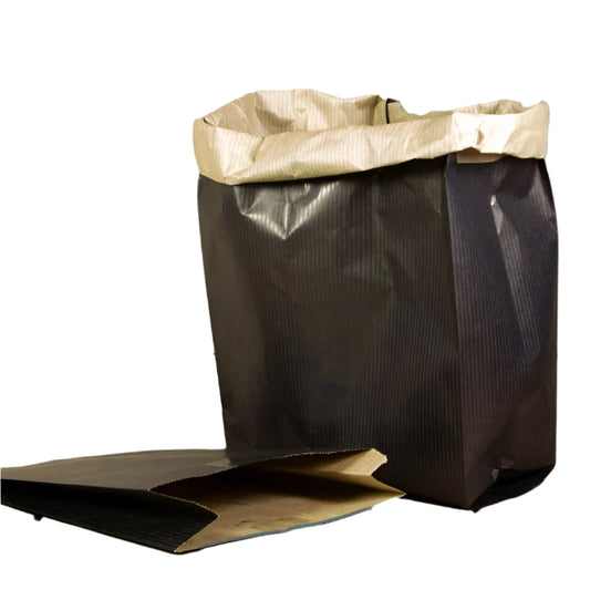 Budget Blokbodemzak Zwart - Kadopapier.net