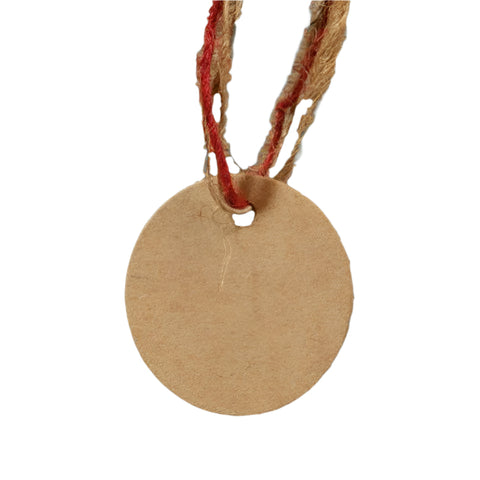 Cadeaulabel Rond Bruin groot - Kadopapier.net Cadeaulabel Rond Bruin groot - Kadopapier.net