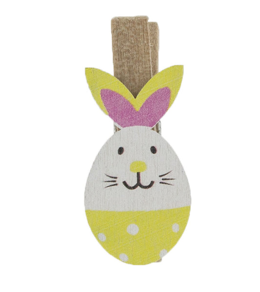 Knijpertje Easterbunny zakje 36 stuks