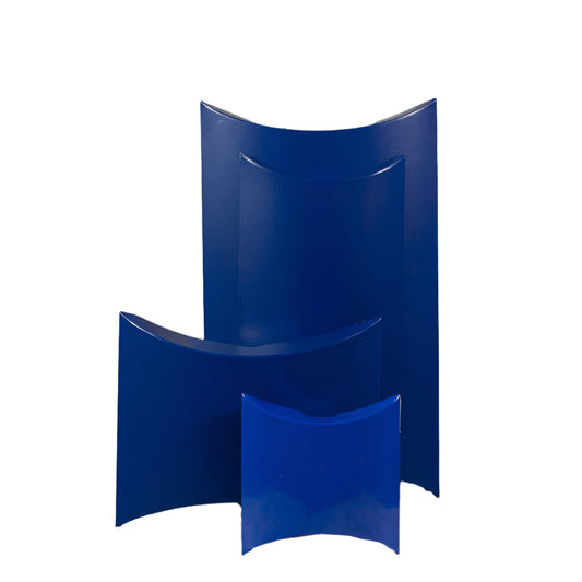 Donker blauw Gondeldoosje - Kadopapier.net