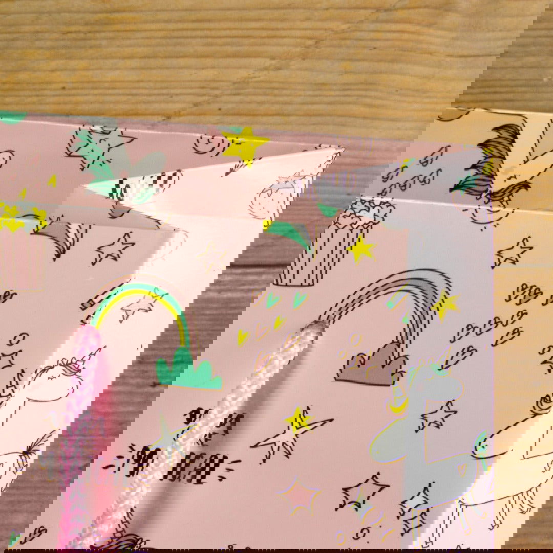 Draagtas Unicorn - Kadopapier.net