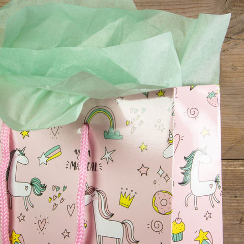 Draagtas Unicorn - Kadopapier.net Draagtas Unicorn - Kadopapier.net