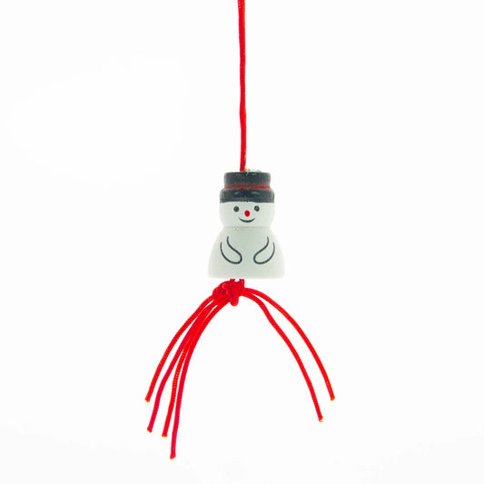 Gelukshanger sneeuwpop > 30mm | Set van 100