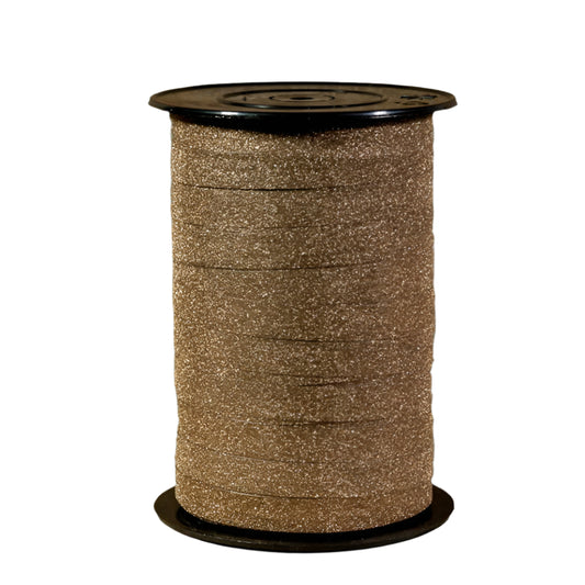 Glitter Krullint Lido Bruin - Kadopapier.net