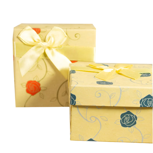 Horloge - Armbanddoosje Kraft met Roos - Kadopapier.net