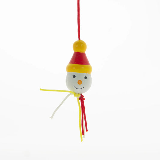 Houten Sneeuwpophoofdje Gelukshanger > 3 cm | 50 Stuks