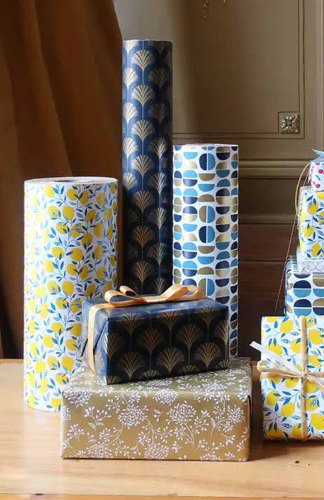 Inpakpapier met print