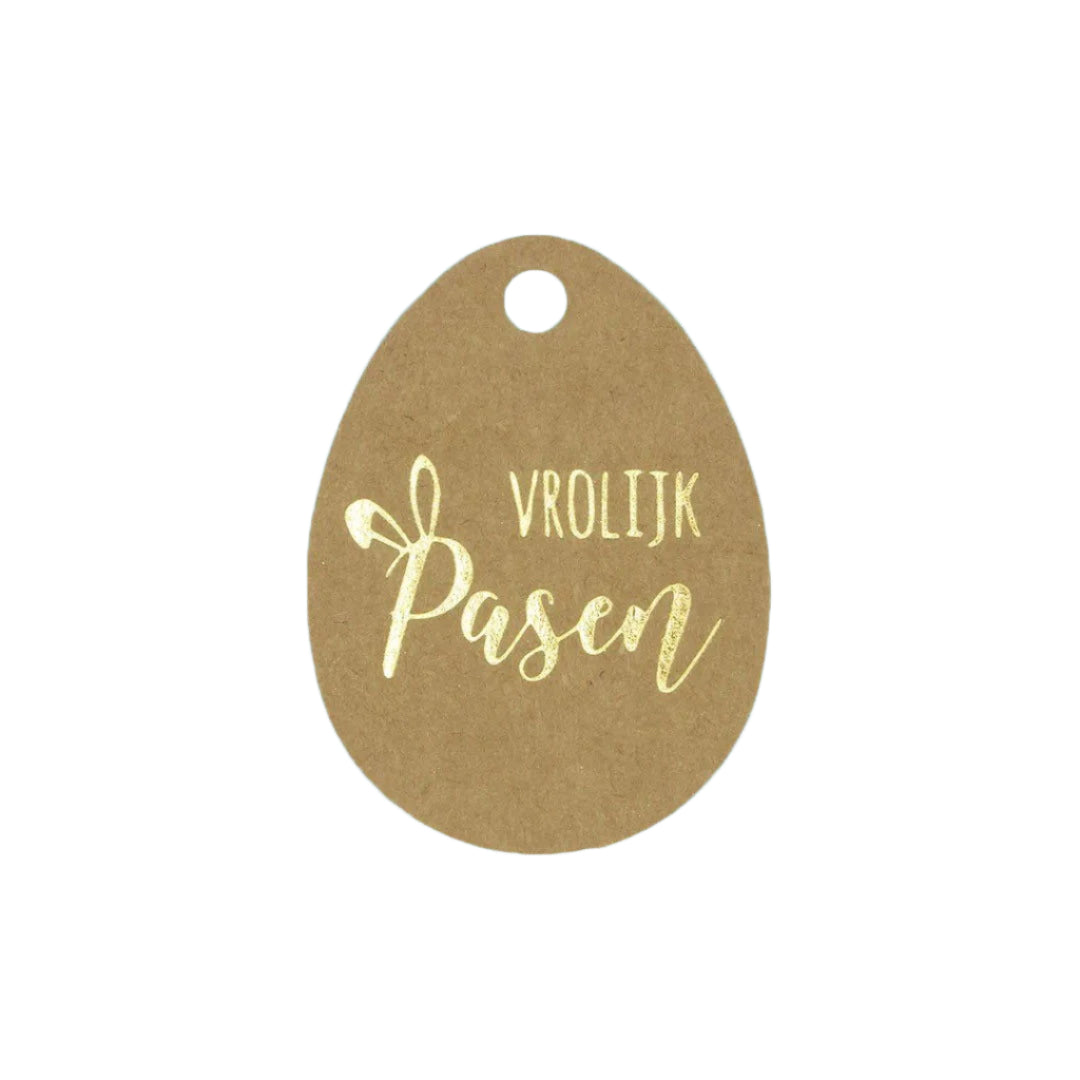 Kadohanger Ei Goud - Kadopapier.net