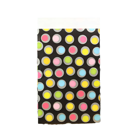 Kadozakje Stippen Zwart - Kadopapier.net