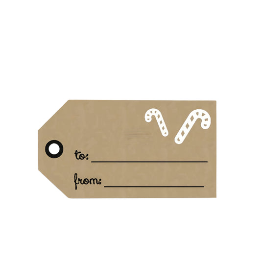 Kerst kadokaartje To From - Kadopapier.net