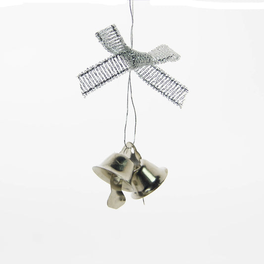 Zilveren Kerstbelletjes > 10mm | 100 Stuks