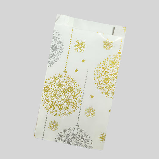 Kerstzakje Kerstbal - Kadopapier.net