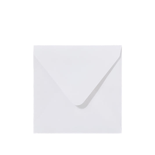Metallic Envelop Wit vierkant - Kadopapier.net