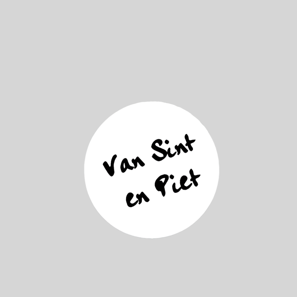 Old school van Sint en Piet - Kadopapier.net