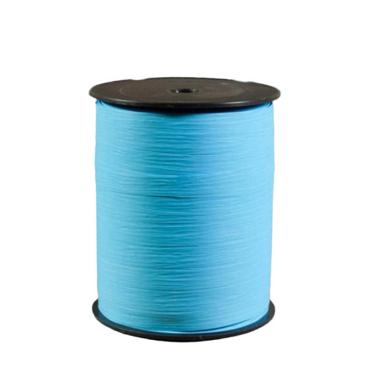 Paperlook Krullint Licht blauw - Kadopapier.net