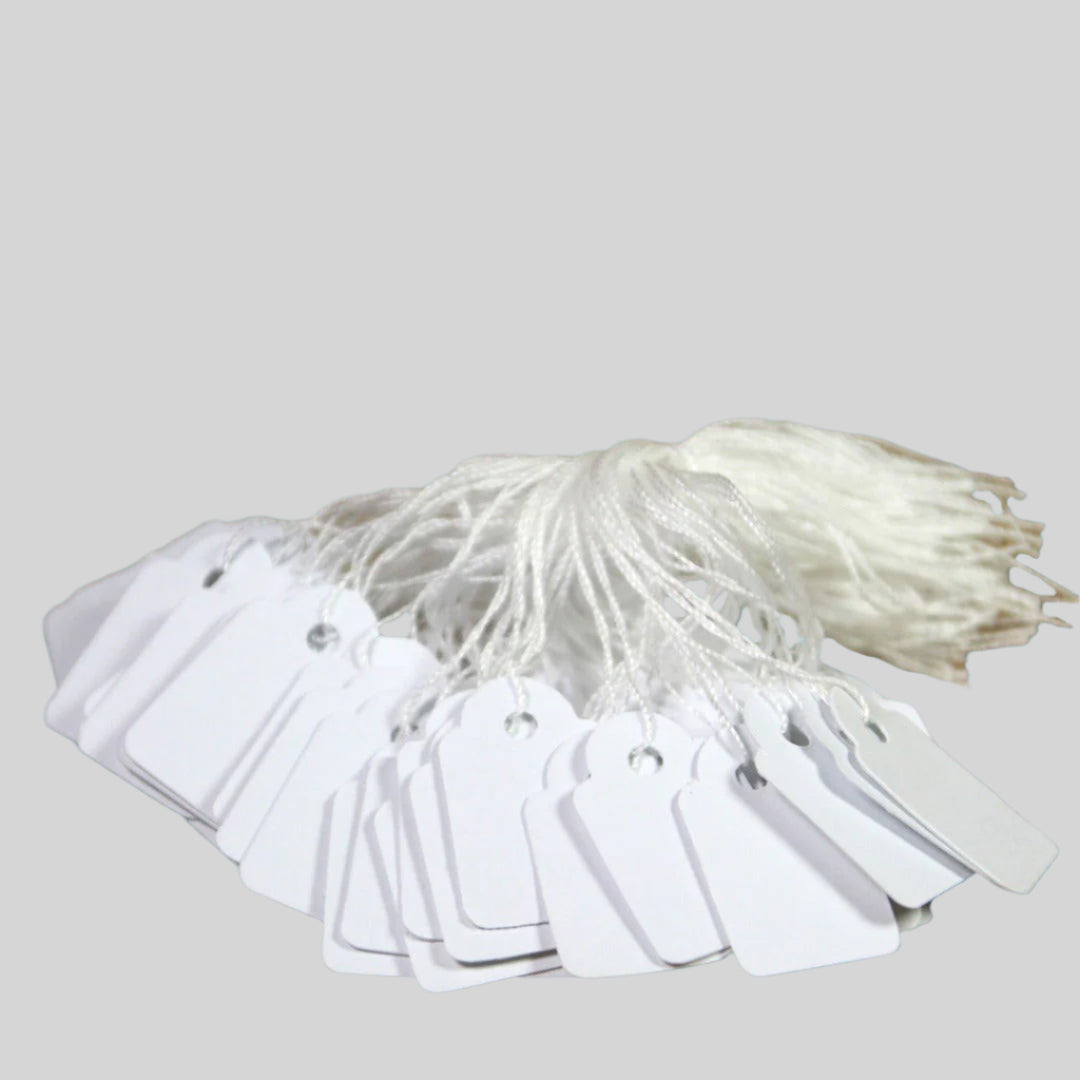 Prijskaartjes Wit - Kadopapier.net