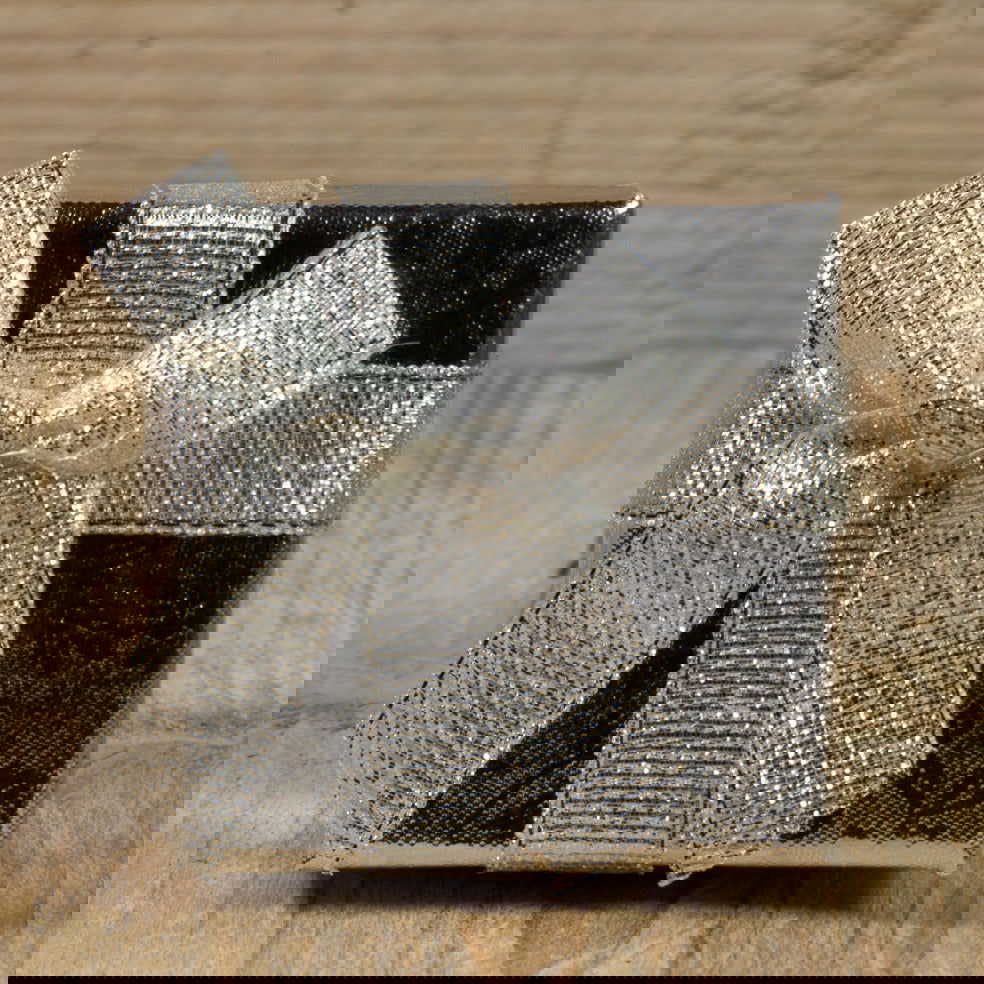 Ringdoosje Hoogglans Zilver - Kadopapier.net