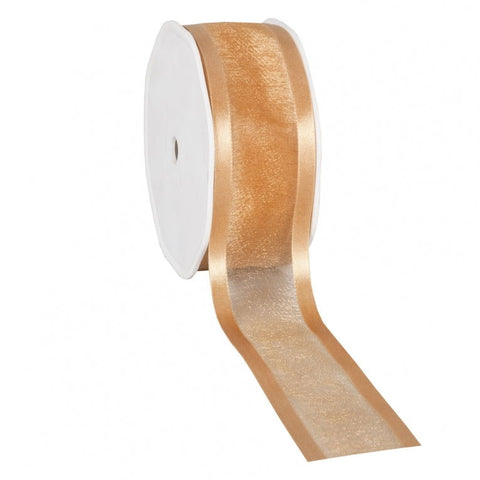 Satin edge Organzalint Goud - Kadopapier.net Satin edge Organzalint Goud - Kadopapier.net