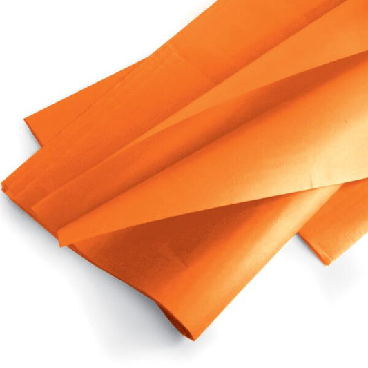 Premium Oranje Vloeipapier 17 Grams Watervast & Kleurecht Zijdepapier | 25x36cm, 36x50cm, 50x75cm