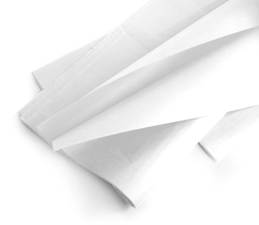 Premium Wit Vloeipapier 17 Grams Watervast & Kleurecht Zijdepapier | 25x36cm, 36x50cm, 50x75cm