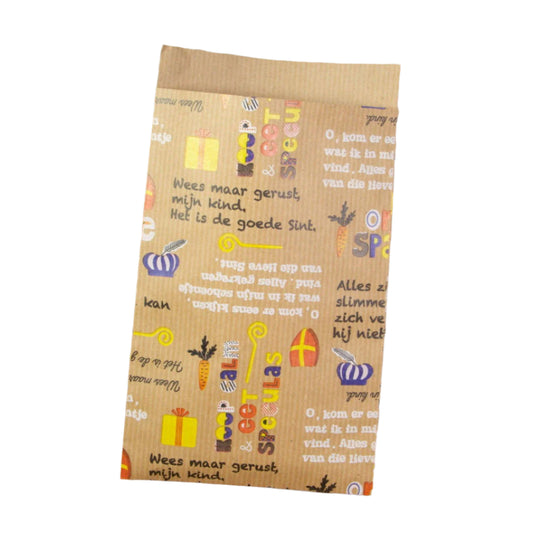 Sintzakje Kraft met liedjes Multicolor - Kadopapier.net