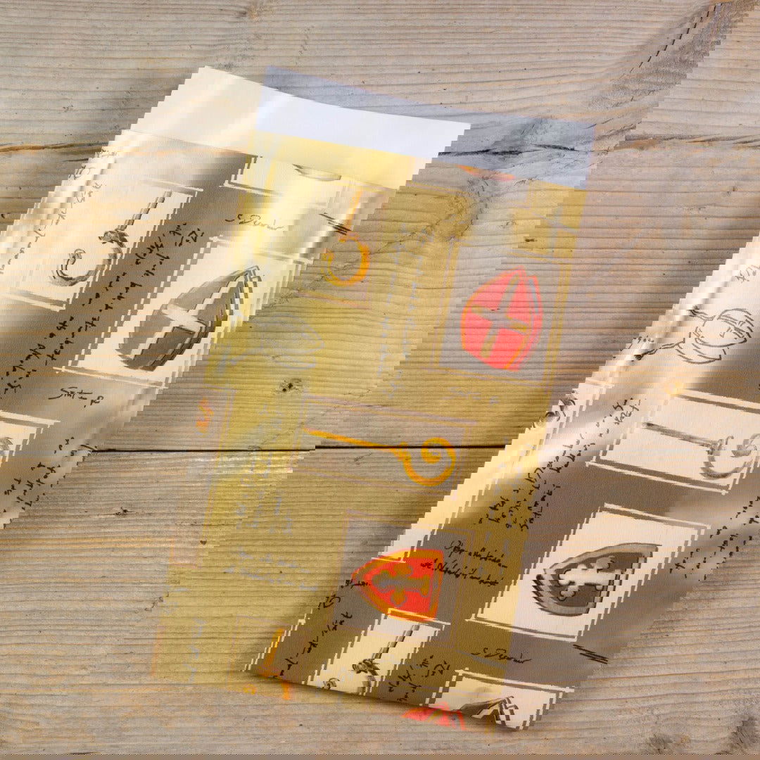 Sintzakje goud met Mijters - Kadopapier.net