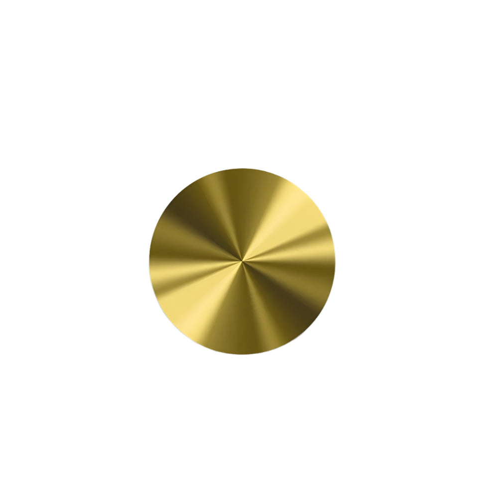 Sluitsticker Hoogglans Goud - Kadopapier.net