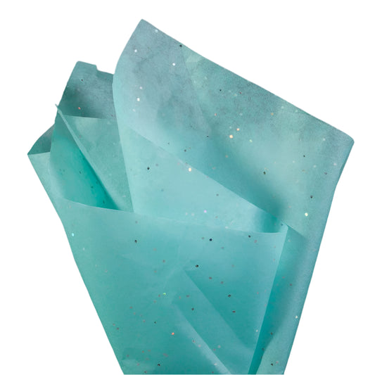Vloeipapier Gemstones Aqua - Kadopapier.net
