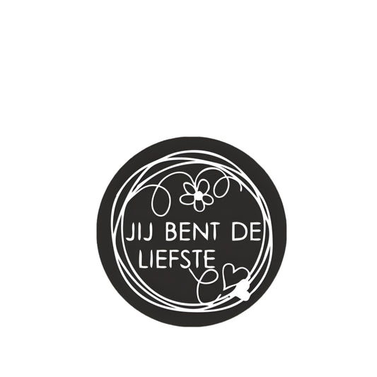 Wensetiket Moments De Liefste - Kadopapier.net