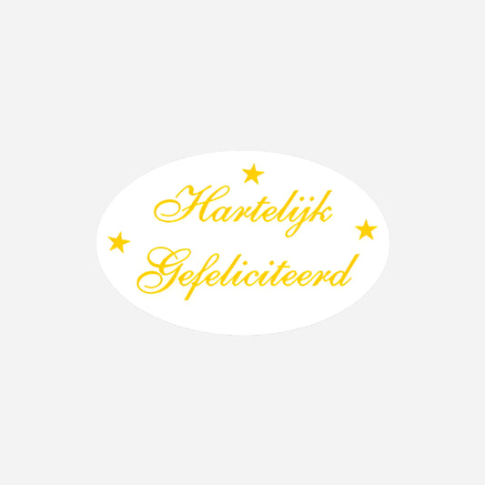Wensetiketten HG Wit ovaal - Kadopapier.net