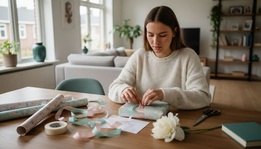 moederdag cadeau inpakken