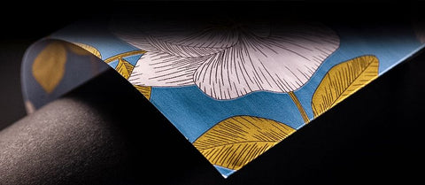 Geschenkpapier aus Laos – frisch und elegant