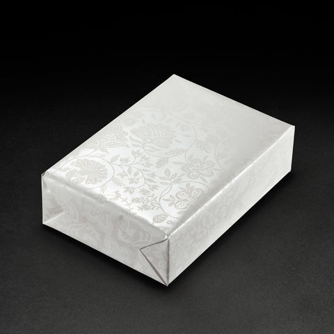 Florenz Pearl-White Wrapping Paper – Delicate and Elegant