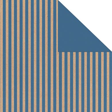 Blue Stripes Wrapping Paper – Classic and Versatile