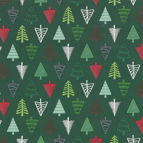 Kerst Kadozakje Kerstbomen Rood of  Groen - 200 stuks - 12x19 cm, 17,5x25 cm, 22x30 cm