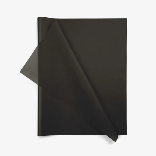 Wax vloeipapier zwart 36x50 cm & 50x76 cm – 250 vel