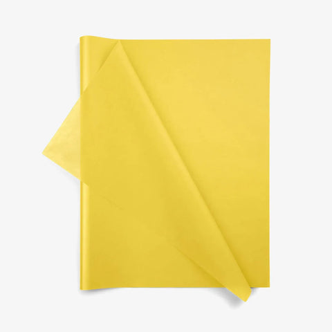 Vloeipapier Wax Geel 36x50cm & 50x76cm – Ideaal voor Bloemen!