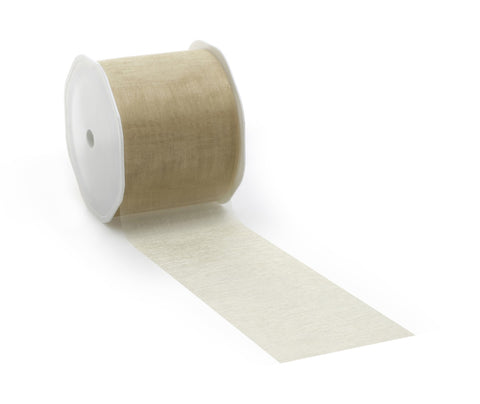 Zand voile lint voor decoratie en creatief gebruik