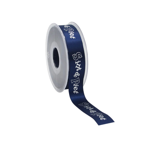 Satijnen Sintlint Blauw - 15 mm / 23 mm - 25 meter