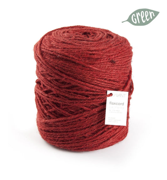 Dik jute touw rood voor diverse creatieve projecten | jute koord