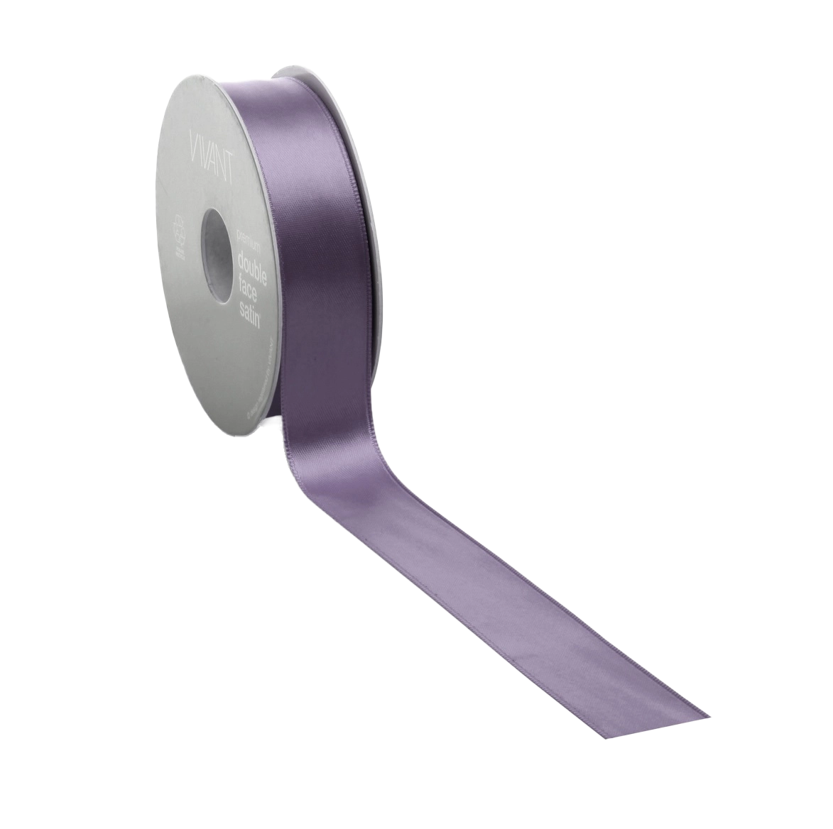 Aubergine Satijnlint - Double Face 3mm/6mm/10mm/15mm/25mm/38mm - Kadopapier.net