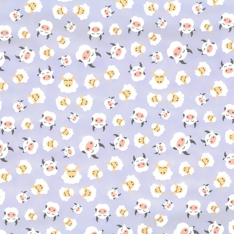 Baby Cadeauzakje Schaapjes - Kadopapier.net