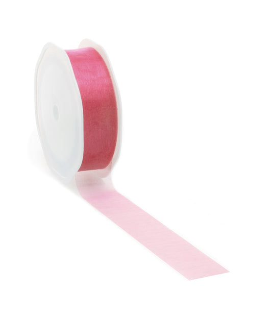 Plum voile lint voor stijlvolle decoraties en creatief gebruik
