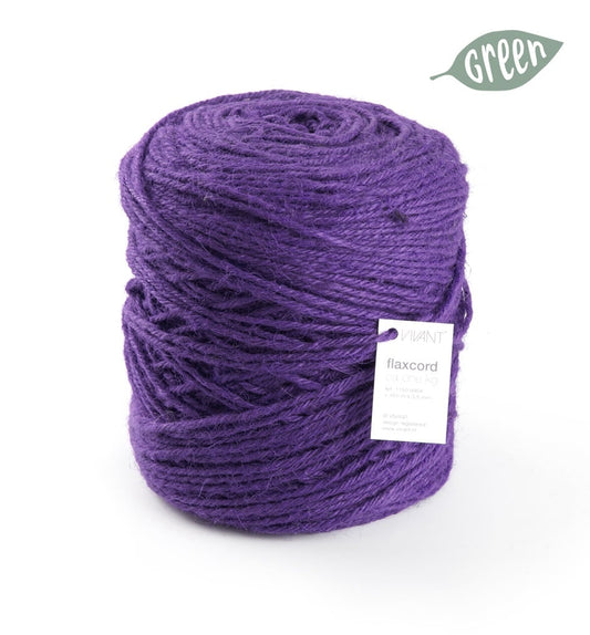 Dik jute touw paars voor creatieve projecten en decoratie | jute koord